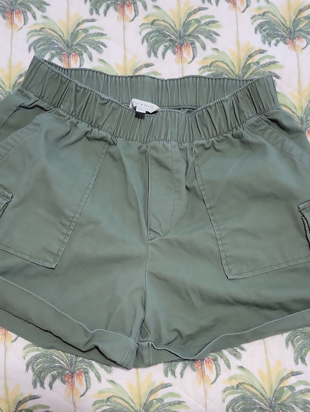 Lucky Brand Olive Green Cargo Shorts